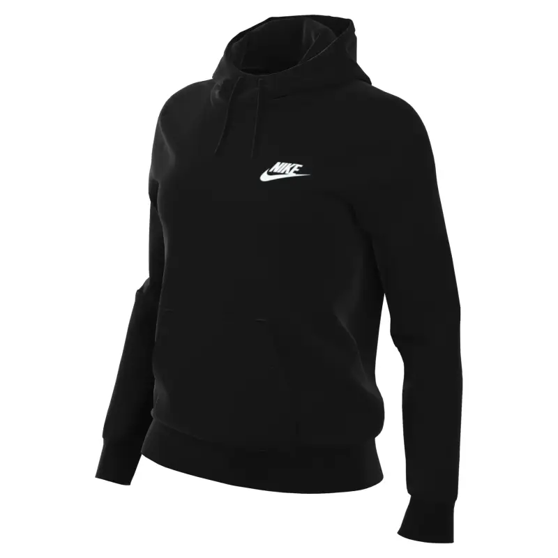 Felpa con cappuccio da donna Nike Sportswear Club FNL Noir