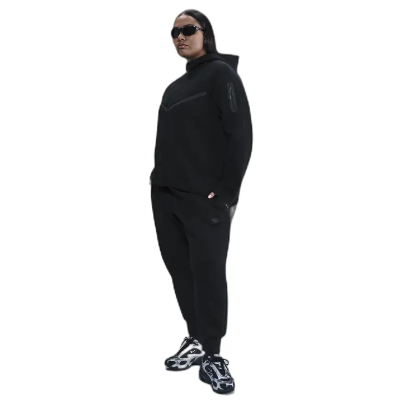 Felpa con cappuccio da donna Nike Tech Fleece Noir