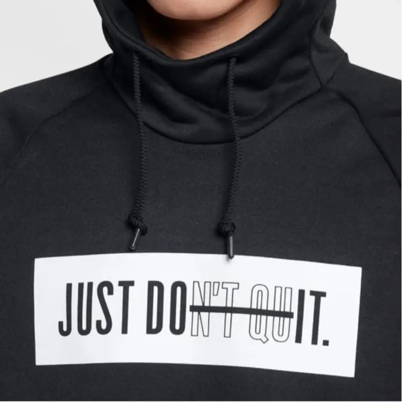 Felpa con cappuccio e stampa logo JDI Nike da uomo Nera 931813-010 M miniatura 4