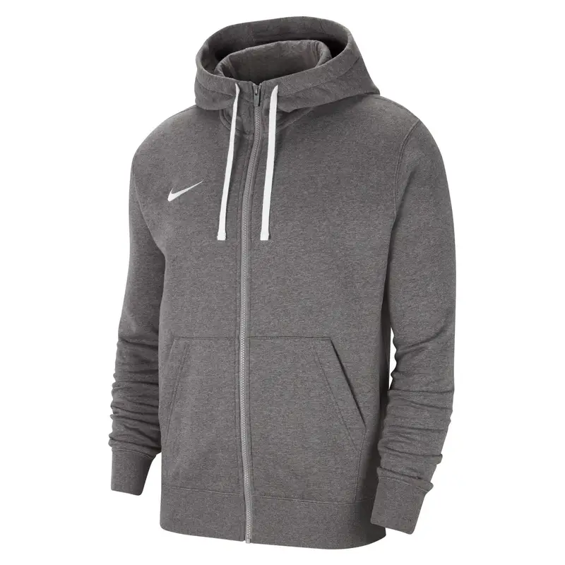 Felpa con cappuccio full zip uomo ( fleece) nike grigio | Nike