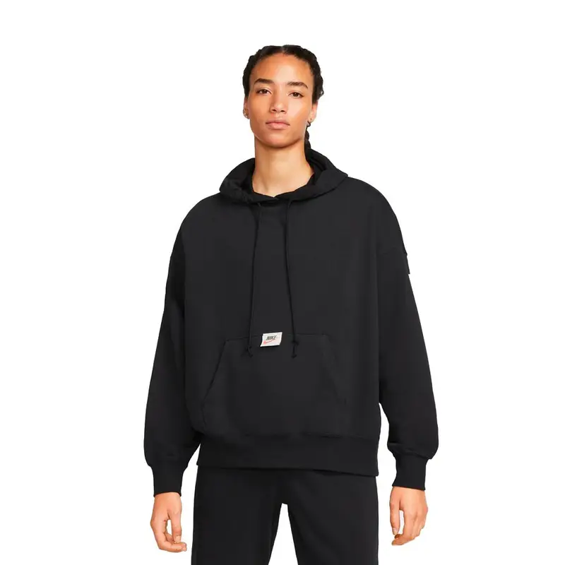 Felpa Con Cappuccio Logo Circa 50 Nero Donna L