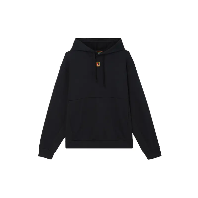 Felpa con cappuccio Nike a tinta unita con stampa logo Uomo Top Nero DA5712-010 M