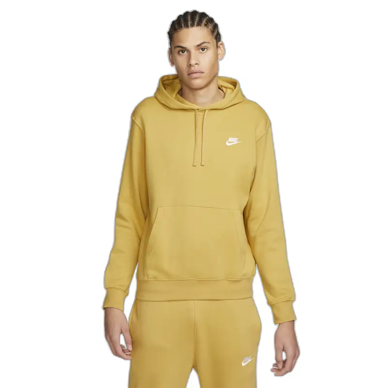 Felpa con cappuccio Nike Club Fleece Doré