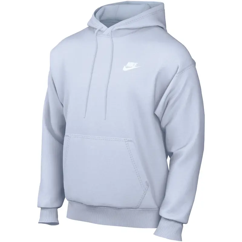 Felpa con cappuccio Nike Club Fleece Gris