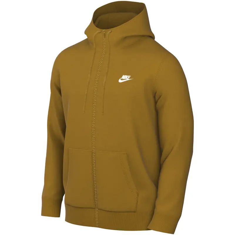 Felpa con cappuccio Nike Club Fleece Jaune