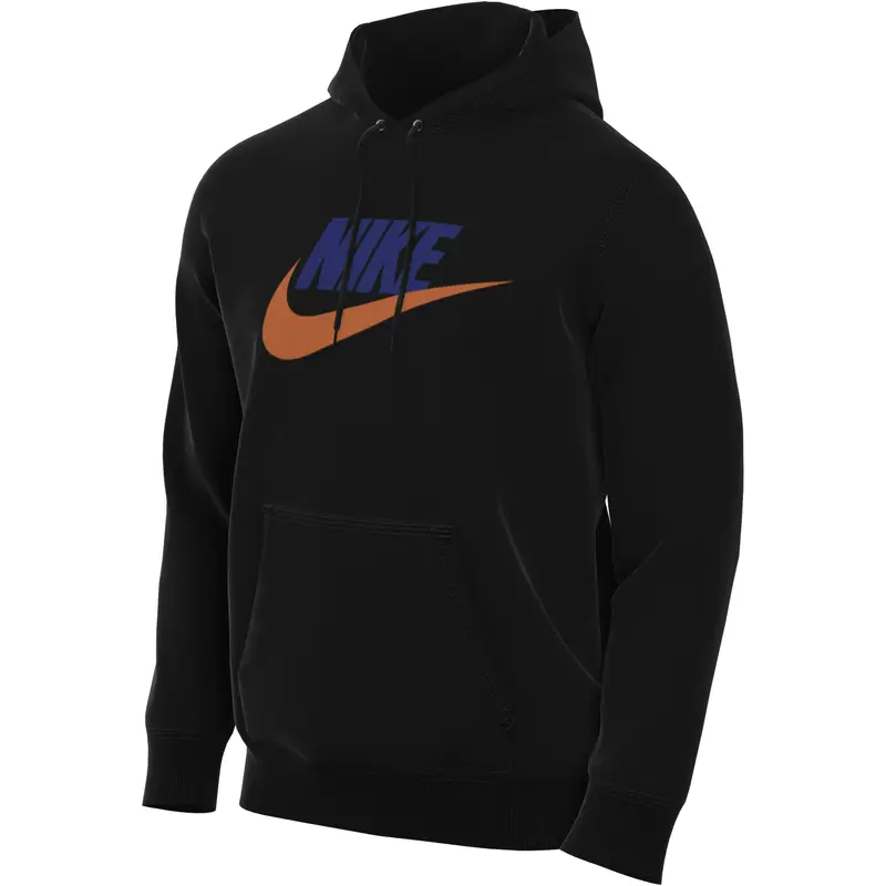 Felpa con cappuccio Nike Club Fleece Noir