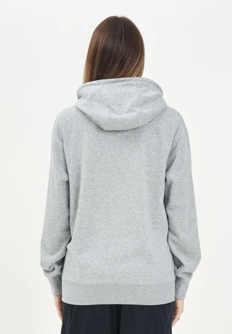 NIKE Felpa con cappuccio Nike Club grigia per uomo e donna miniatura 2