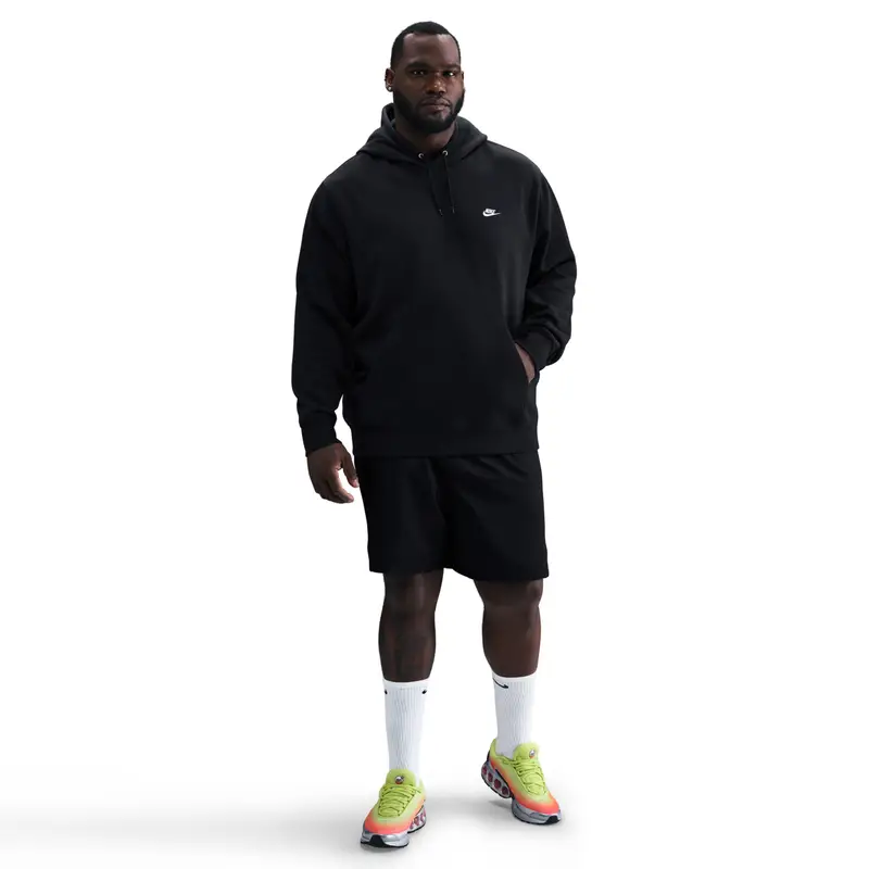 Felpa con cappuccio Nike Club Noir