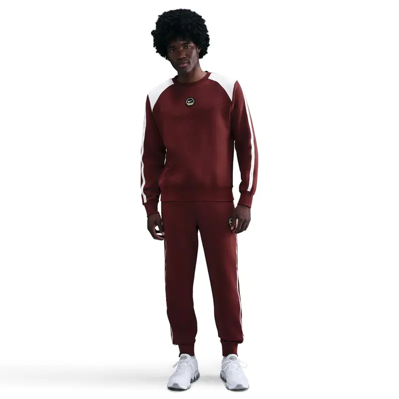 Felpa con cappuccio Nike Club Rouge