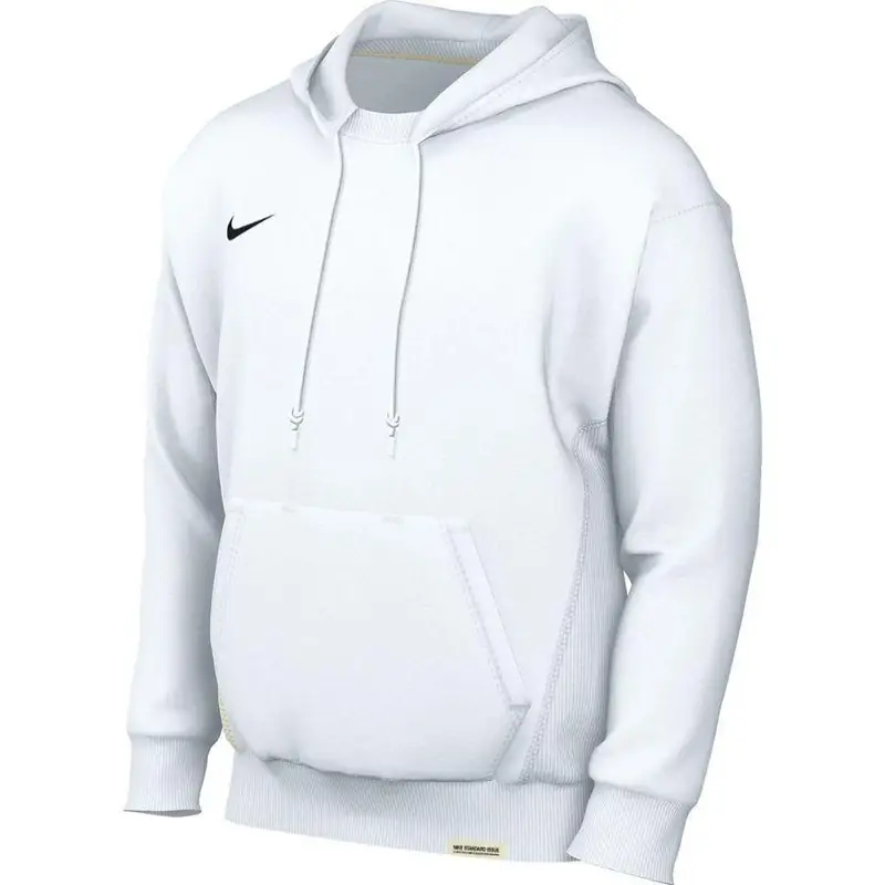 Felpa con cappuccio Nike Dri-Fit Standard Issue Blanc