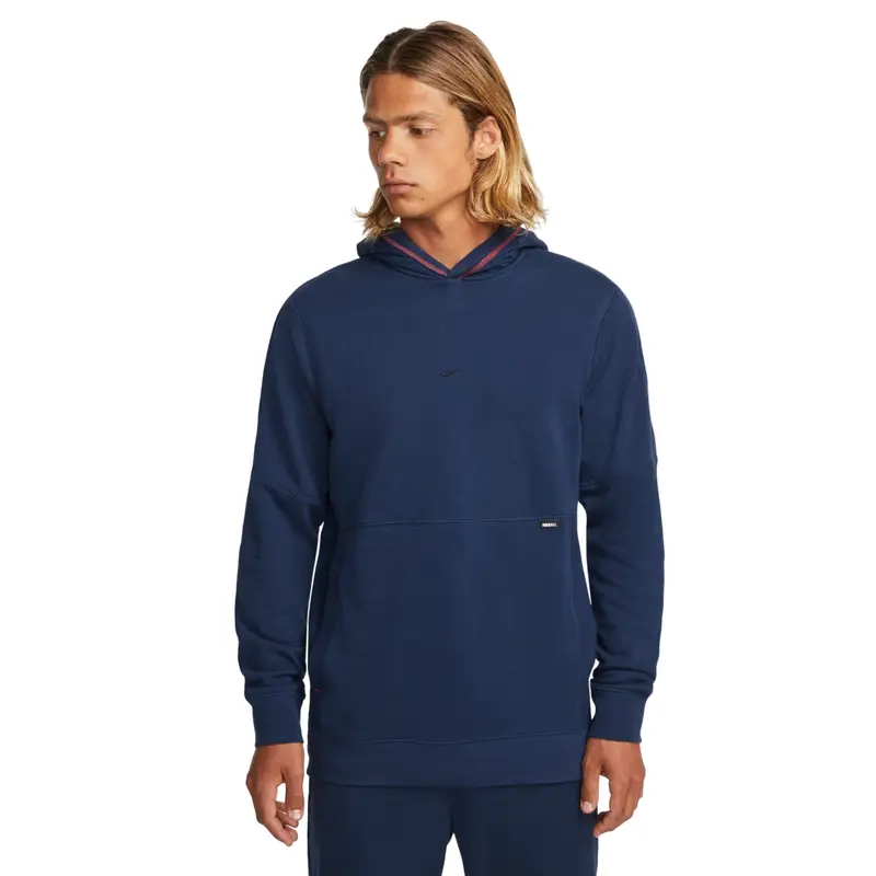 Felpa con cappuccio Nike F.C. Fleece Bleu