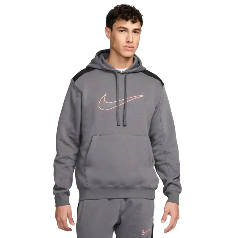 Felpa con cappuccio Nike Gris