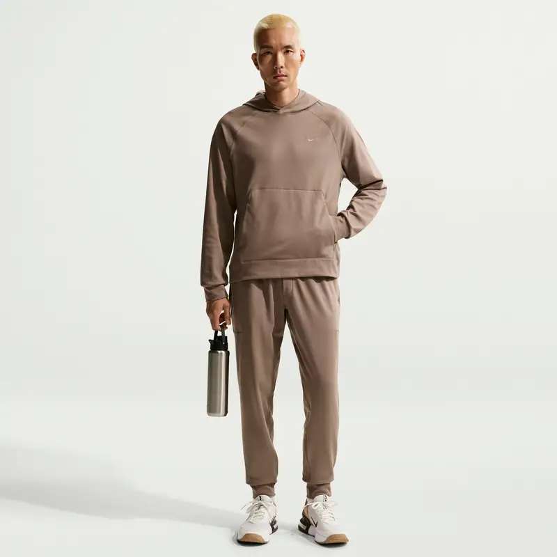 Felpa con cappuccio Nike Primary Nanoknit Marron