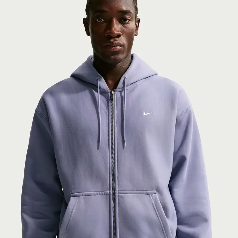 Felpa con cappuccio Nike Solo Swoosh Violet