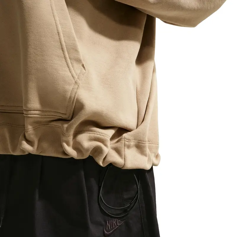 Felpa con cappuccio Nike Sportswear Club Beige