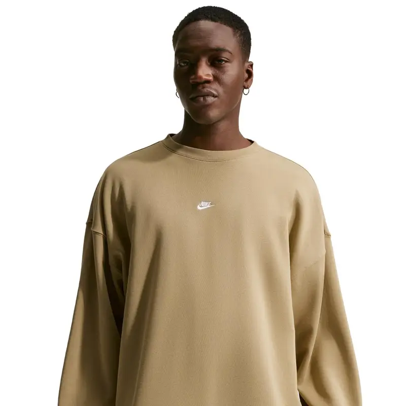 Felpa con cappuccio Nike Sportswear Club Beige