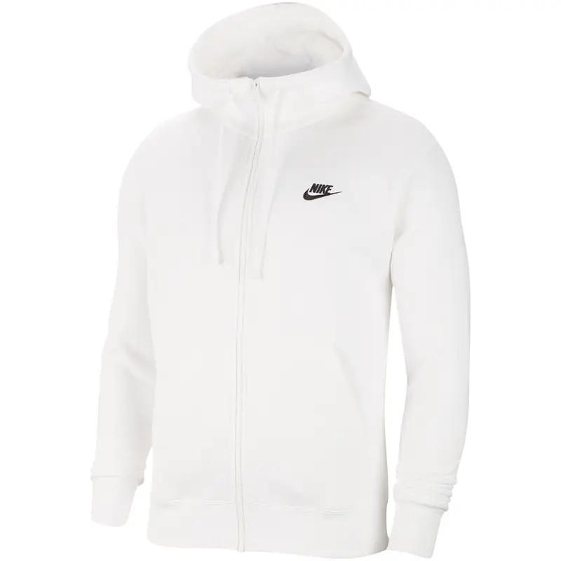 Felpa con cappuccio Nike sportswear club fleece Blanc