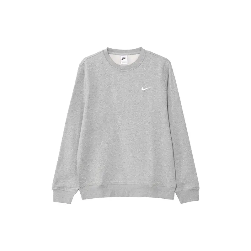 Felpa con cappuccio Nike Sportswear Club Fleece da uomo Grigio Melange 623459-063 M