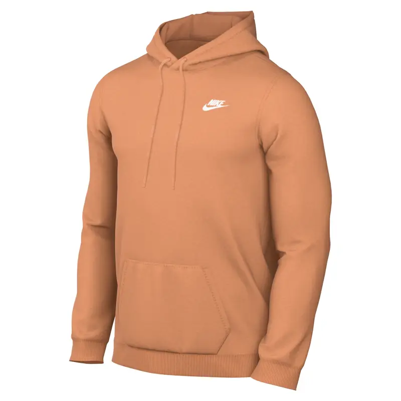 Felpa con cappuccio Nike Sportswear Club Orange