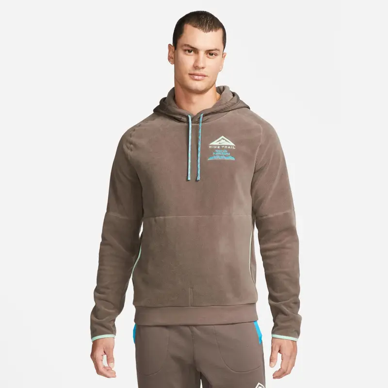 Felpa con cappuccio Nike Trail Mont-Blanc Gris