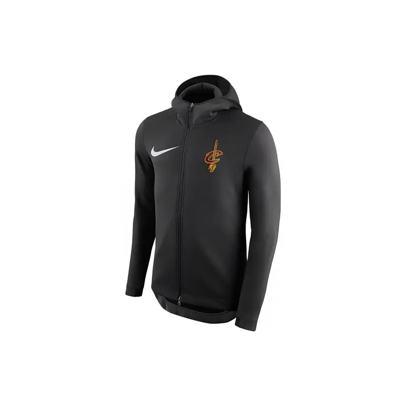 Felpa con cappuccio Nike X NBA Collaborazione Edizione Giocatore NBA Logo Cavaliers Stampato Uomo Felpe Nero 940121-013 S