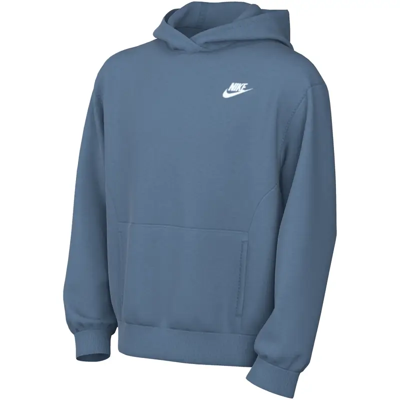 Felpa con cappuccio per bambini Nike Club Fleece Bleu