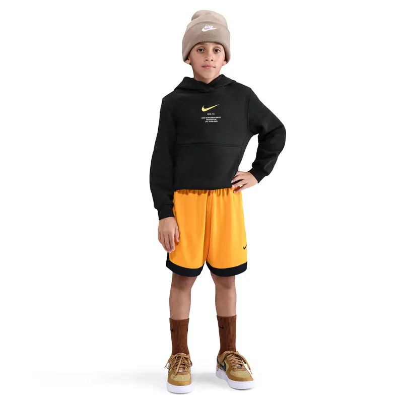 Felpa con cappuccio per bambini Nike Noir