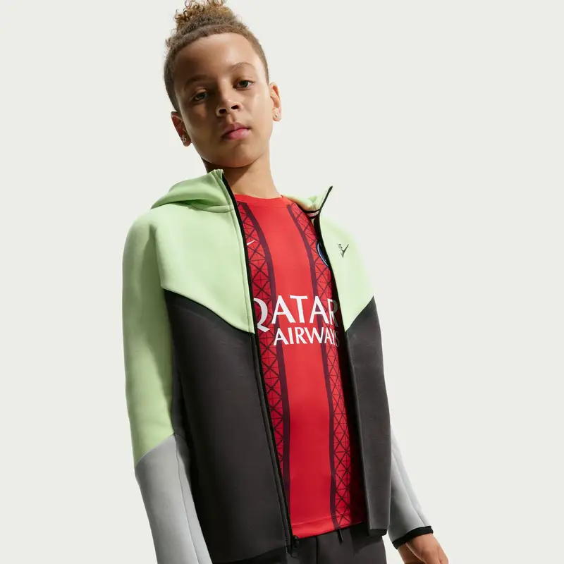 Felpa con cappuccio per bambini Nike Sportswear Tech Fleece Vert