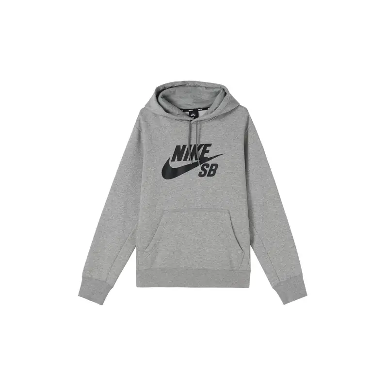Felpa con cappuccio pullover casual da uomo serie Nike Skateboarding Tops Grigio AJ9734-063 XL