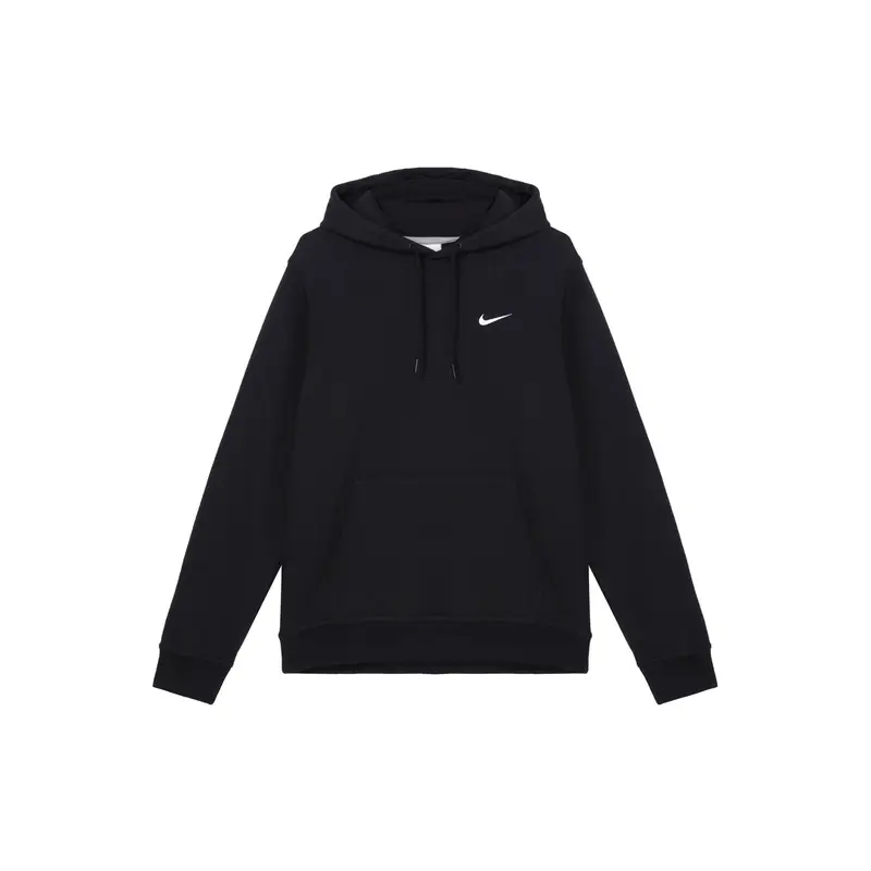 Nike Felpa con cappuccio sportiva casual uomo nero