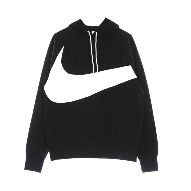 Felpa Con Cappuccio Swoosh Nero Uomo XL