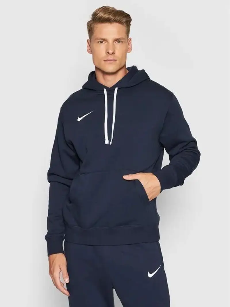 Felpa con cappuccio uomo ( fleece) nike blu | Nike