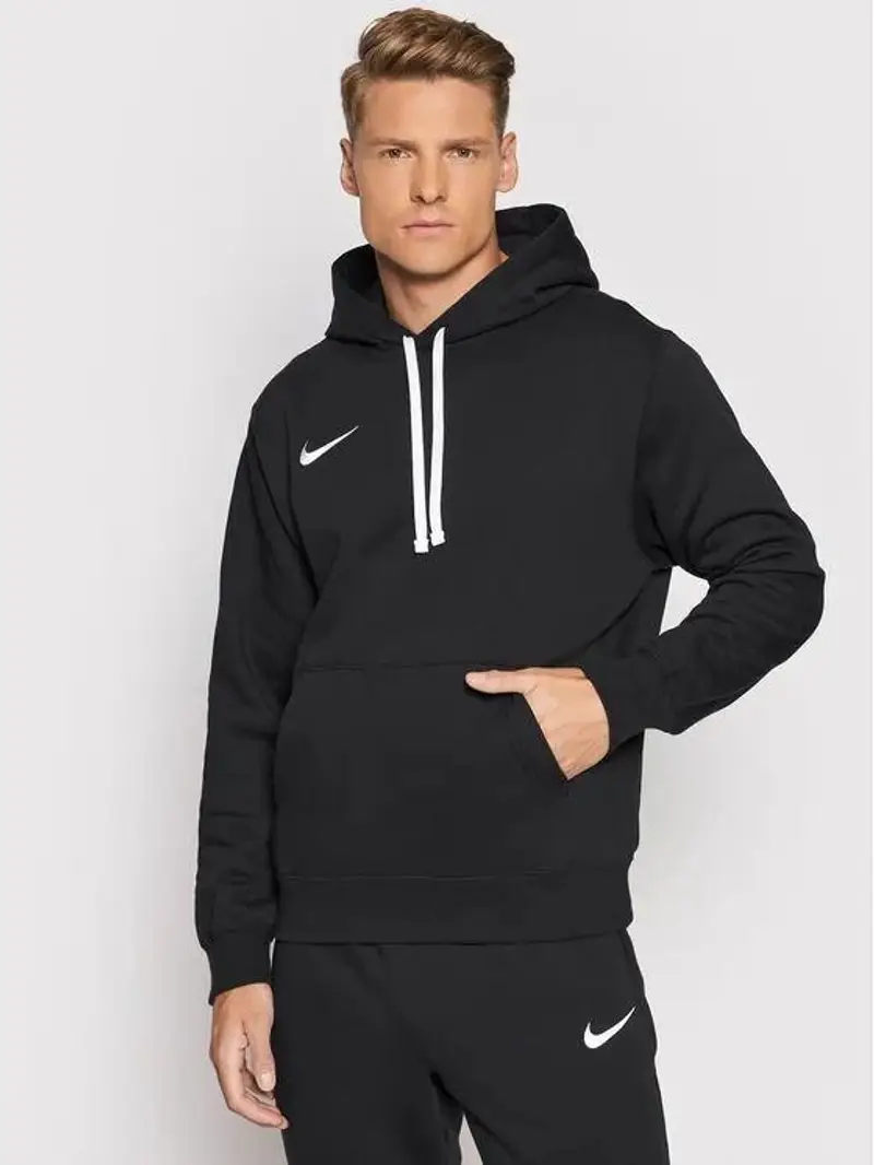 Felpa con cappuccio uomo ( fleece) nike nero | Nike