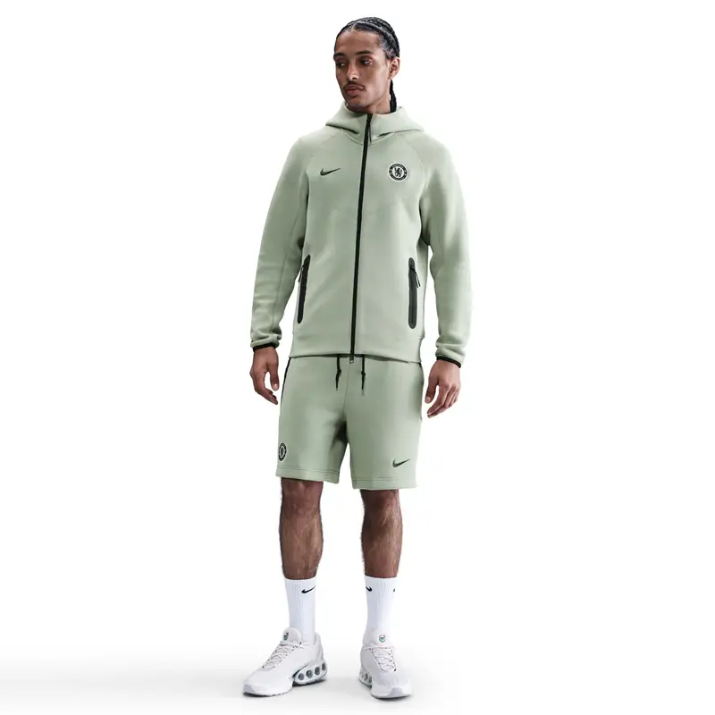 Felpa con zip Chelsea Tech Fleece Windrunner 2025/26 Vert