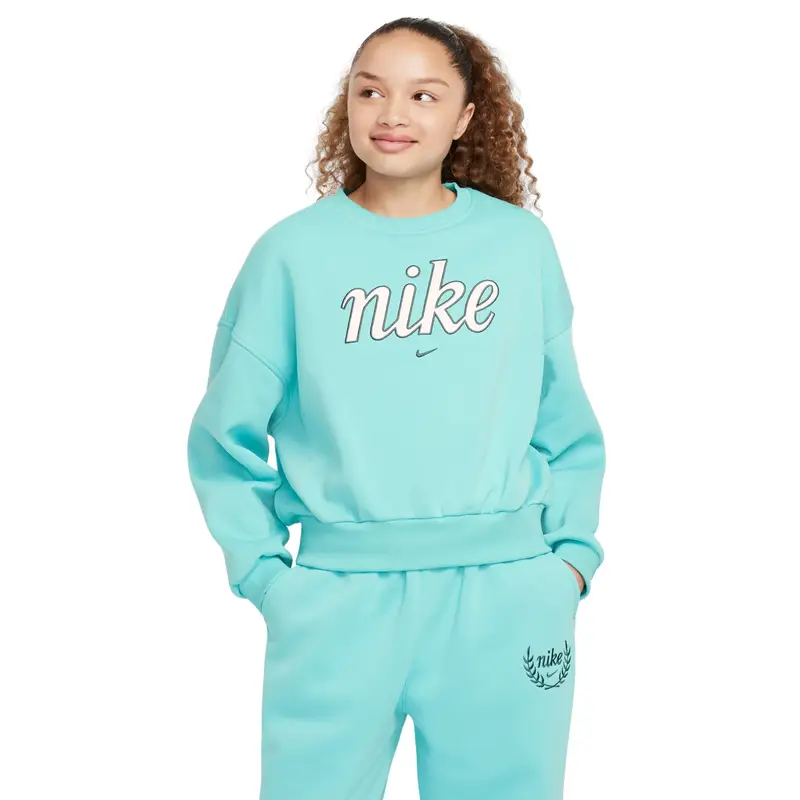 Felpa da bambina Nike Club Vert