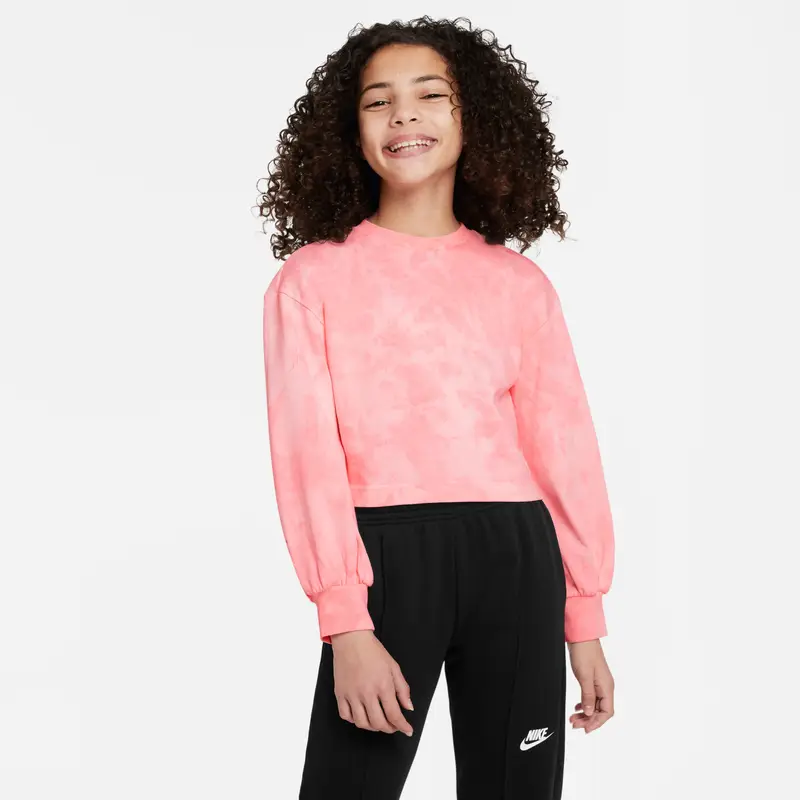 Felpa da bambina Nike Sportswear Rouge