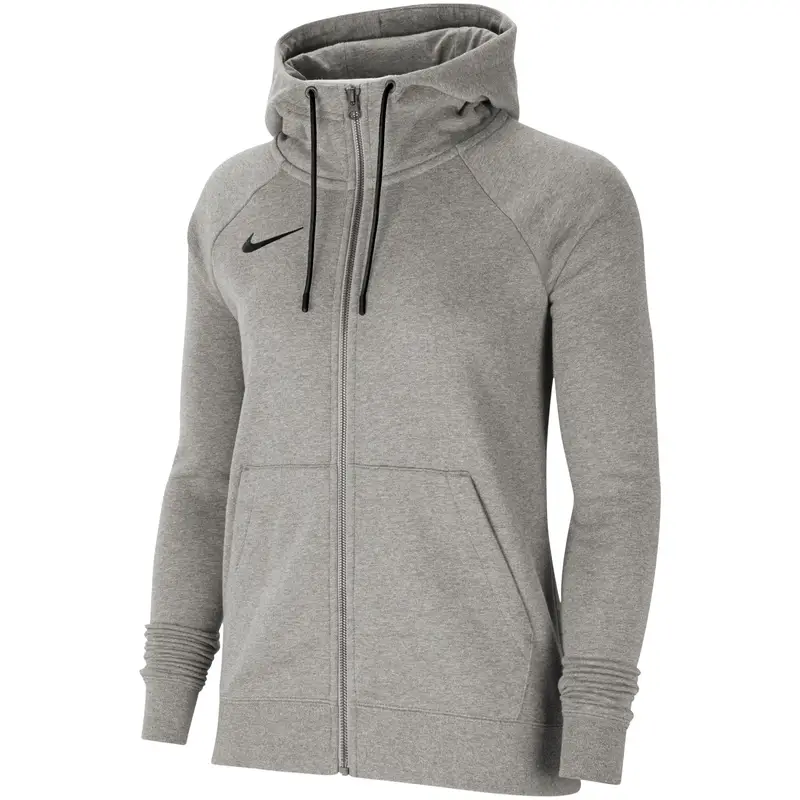 Felpa da donna con cappuccio Nike Fleece Park20 Gris
