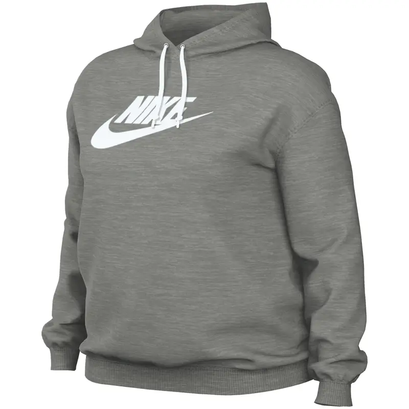 Felpa da donna con cappuccio Nike Sportswear Gym Vintage Gris