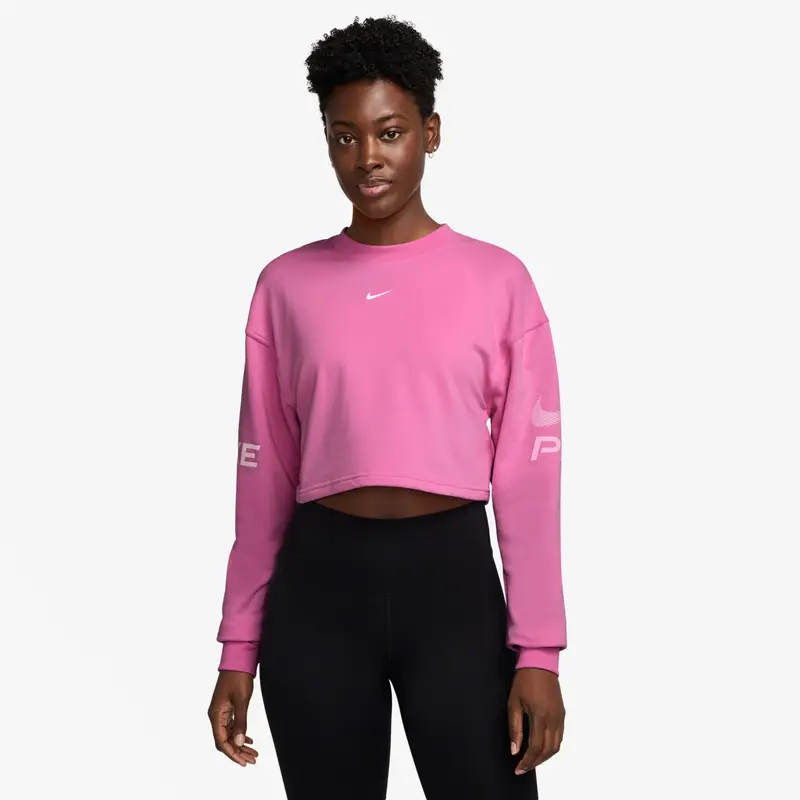 Felpa da donna Nike Pro Rose
