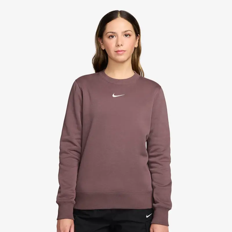 Felpa da donna Nike Sportswear Phoenix Marron