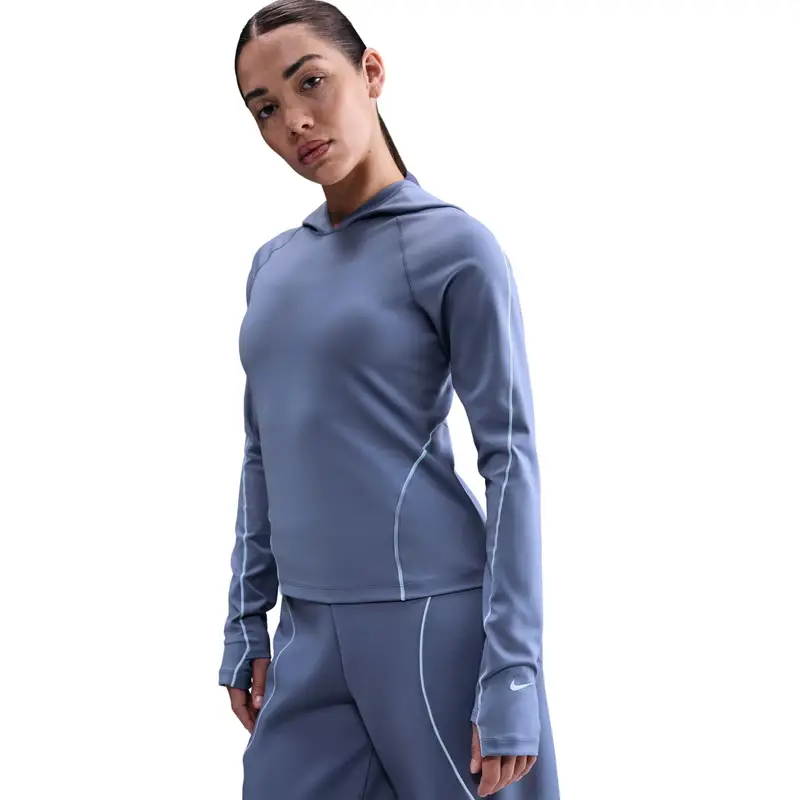 Felpa da donna Nike Universa Bleu