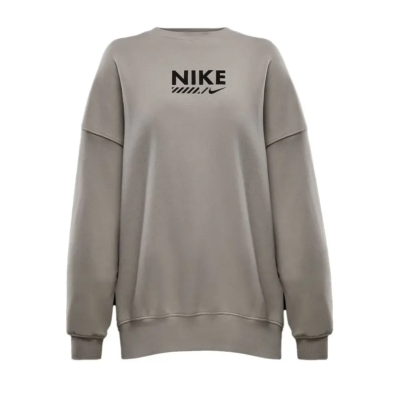 Felpa Giro Grigio Donna L