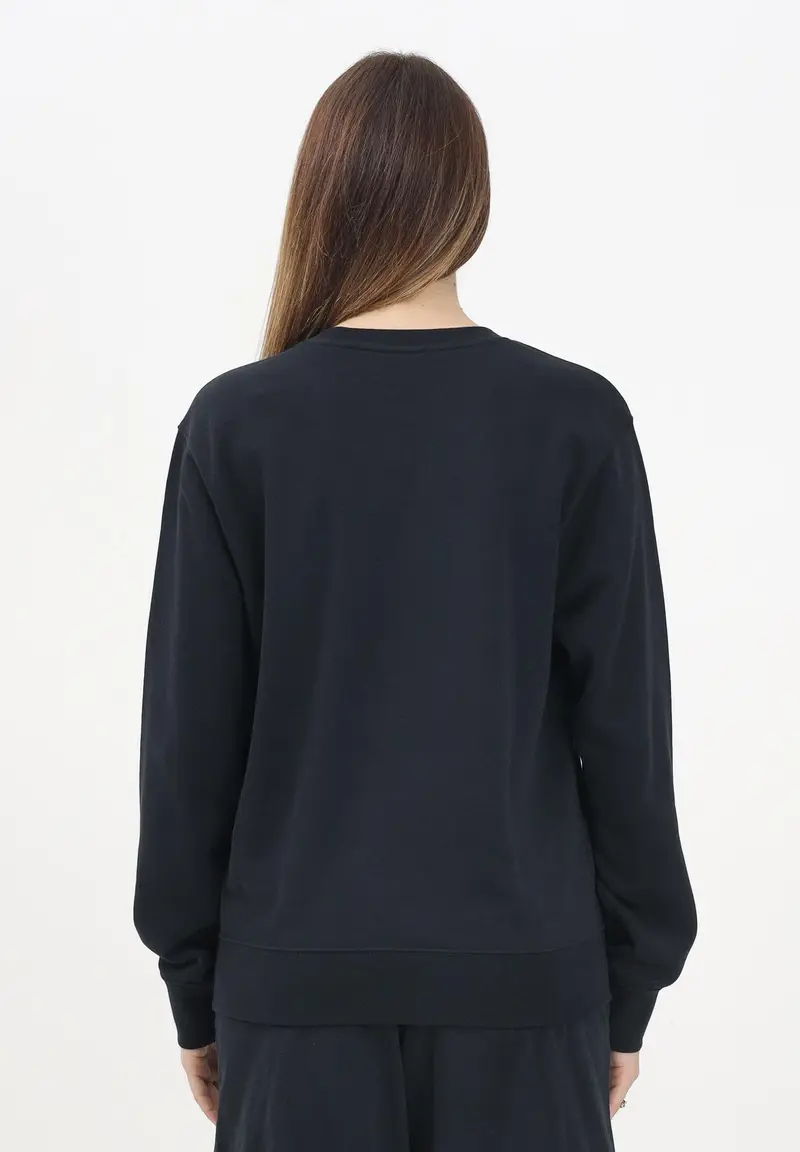 NIKE Felpa girocollo Nike Club nera per uomo e donna miniatura 2