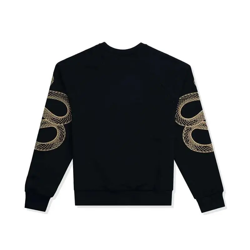 Nike Maglia Girocollo Uomo Nera con Dettagli Serpente miniatura 4