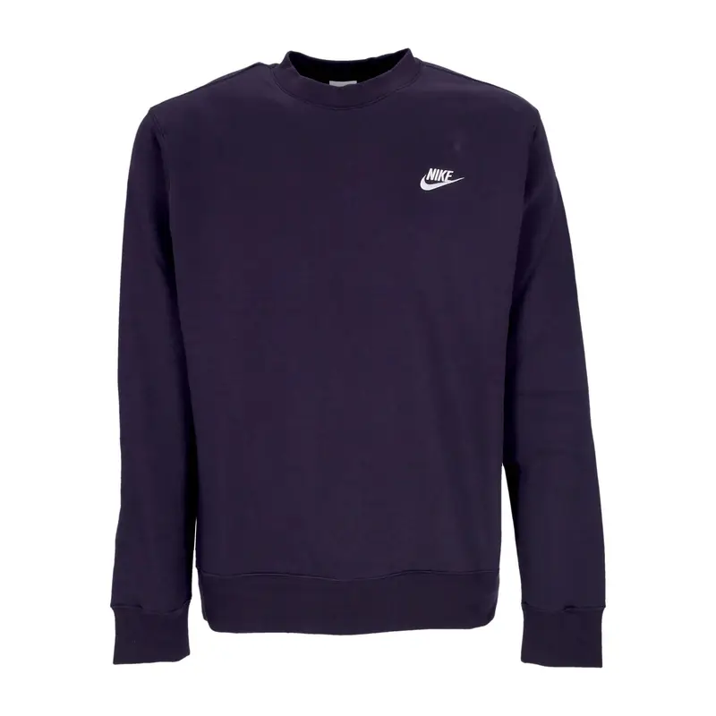 Felpa Girocollo Uomo Club Crew Bb Cave Purple/white
