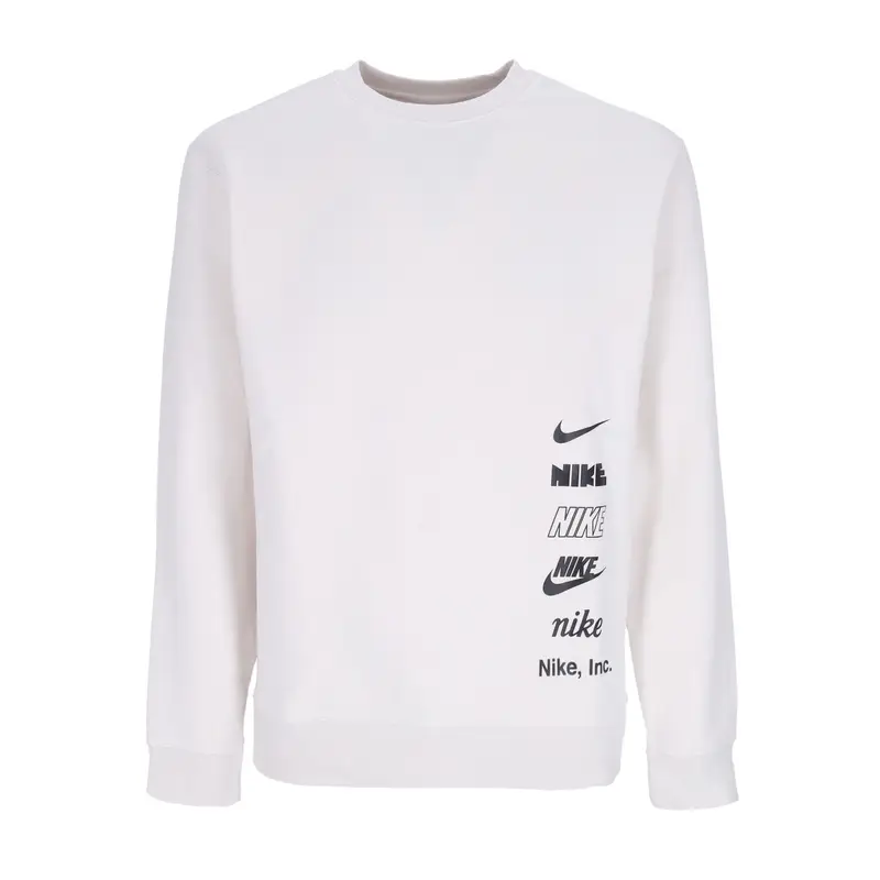 Felpa Girocollo Uomo Club + Mlogo Brushed-back Crewneck Phantom
