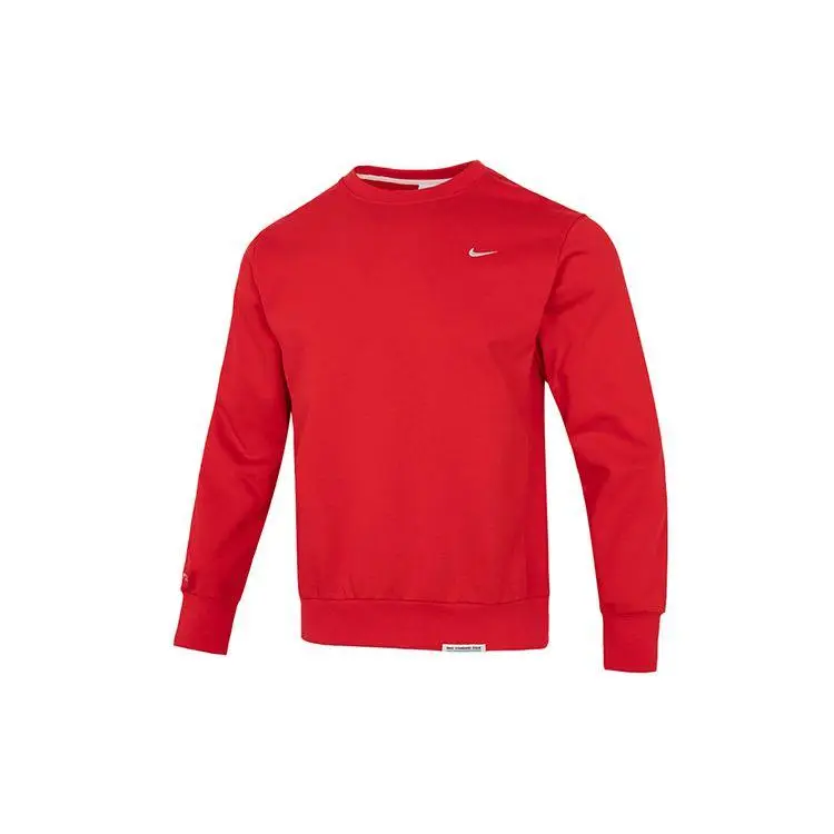 Felpa Girocollo Uomo con Logo Monocolore Nike Rosso DQ5821-657 XXXL