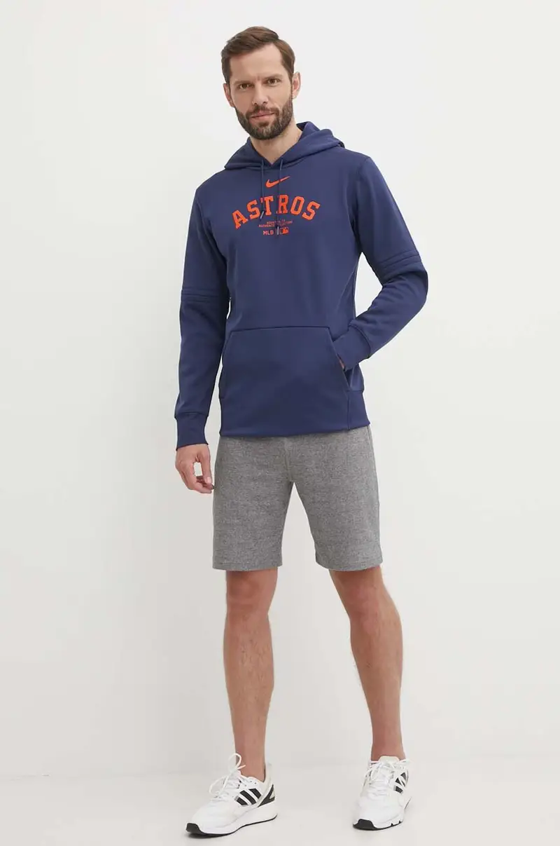 felpa Houston Astros uomo colore blu navy con cappuccio miniatura 2