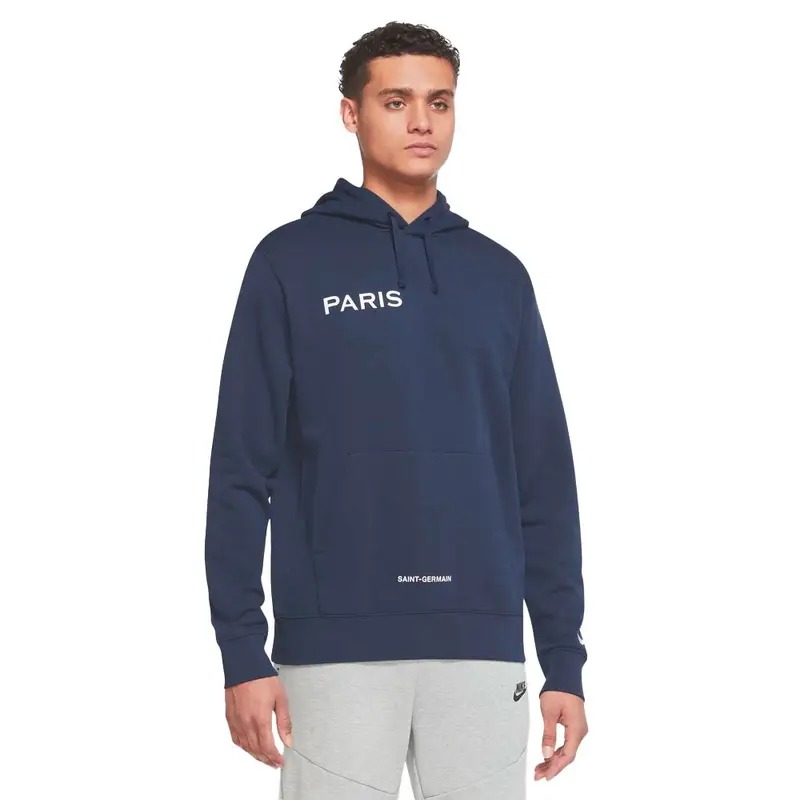 Felpa Jordan Con Cappuccio Psg Blu Uomo XL