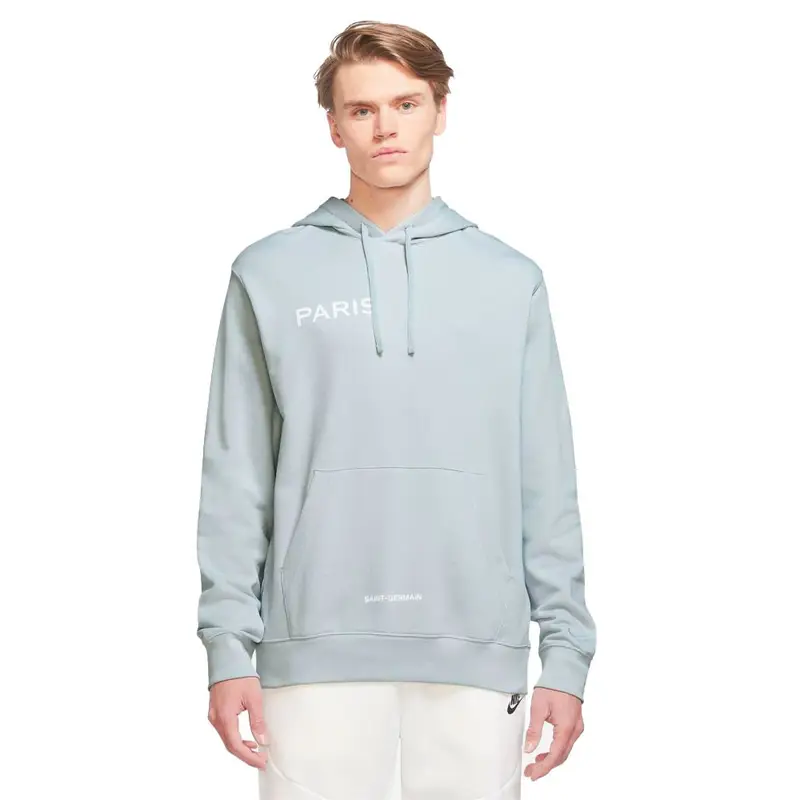 Felpa Jordan Con Cappuccio Psg Grigio Uomo XL